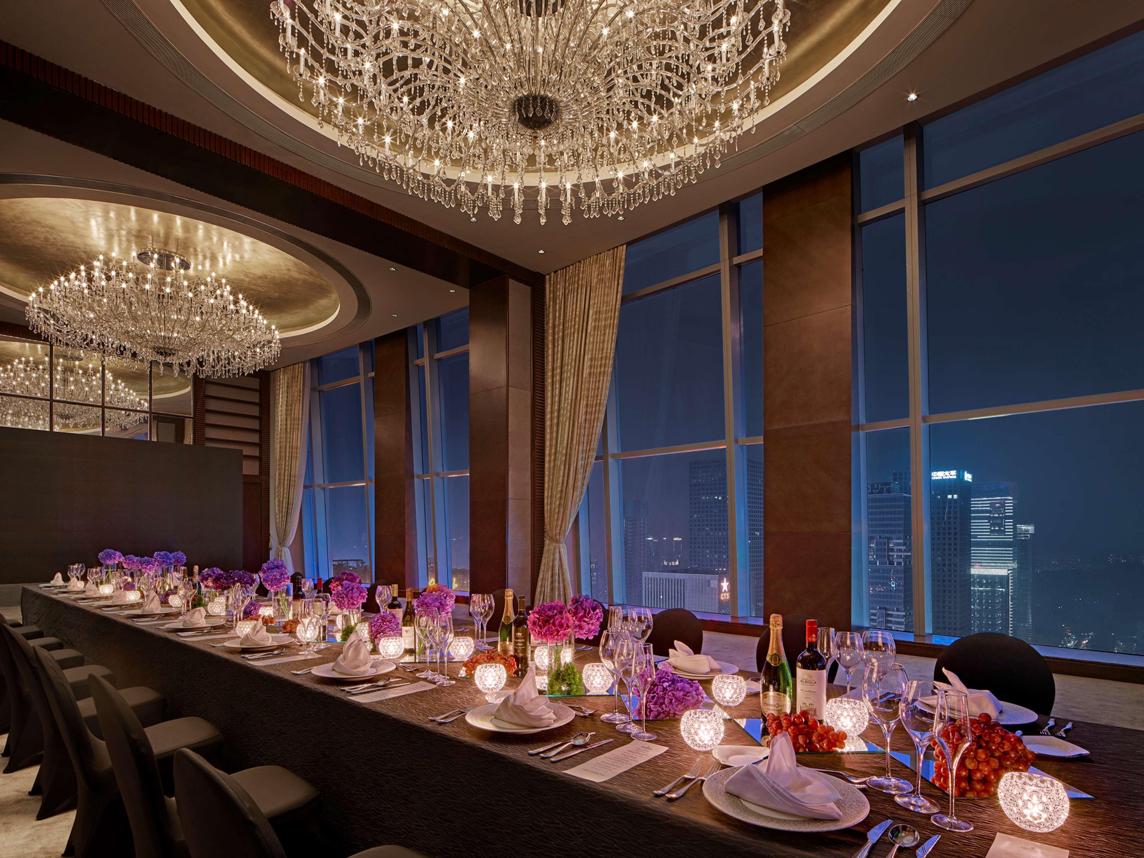 Futian Shangri-La, Shenzhen,Near To Shenzhen Convention&Exhibition Centre, Futian Railway Station Ngoại thất bức ảnh