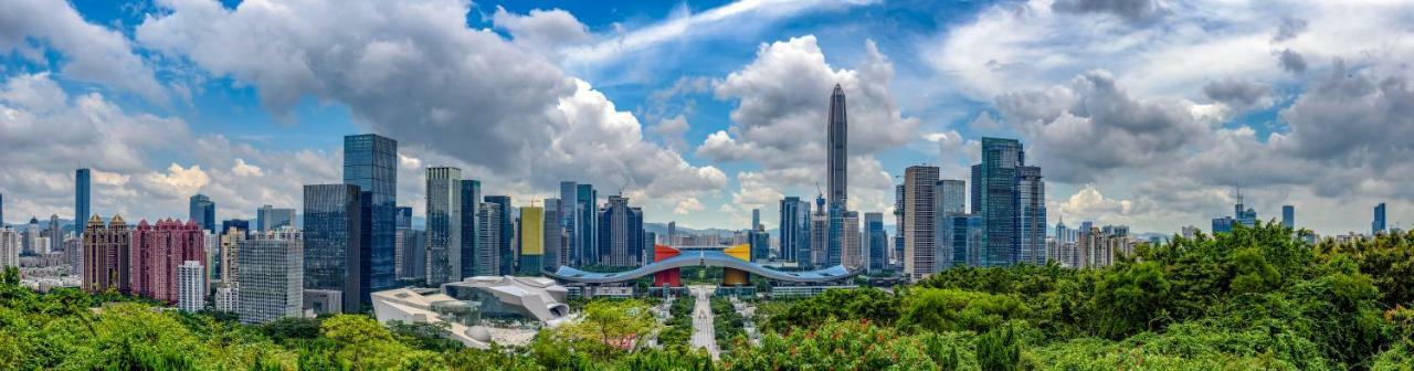 Futian Shangri-La, Shenzhen,Near To Shenzhen Convention&Exhibition Centre, Futian Railway Station Ngoại thất bức ảnh